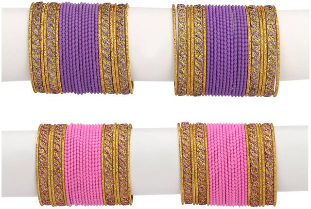 Somil Designer Two Metal Bangle For Party;Function & Daily Uses