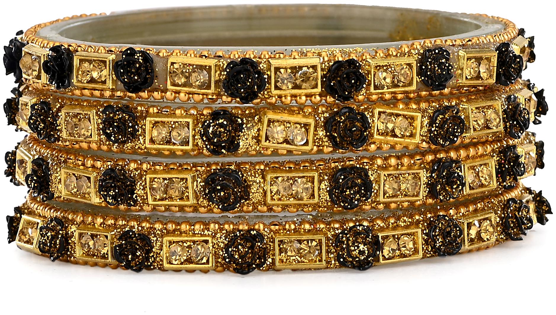 

Somil Designer Bridal Glass Bangle Set For Women