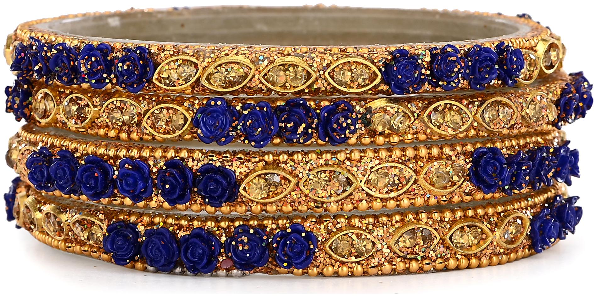 

Somil Designer Bridal Glass Bangle Set For Women
