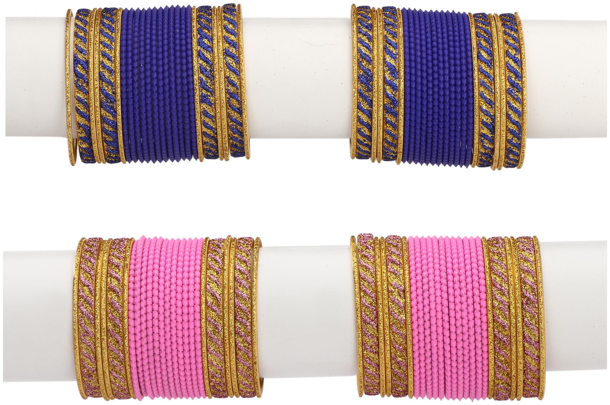 

Somil Designer Two Metal Bangle For Party Function Daily Uses