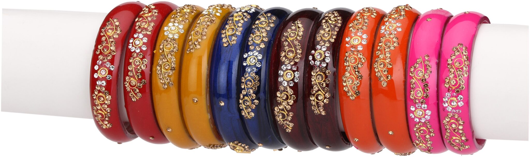 

Somil Glass Bangles For Women