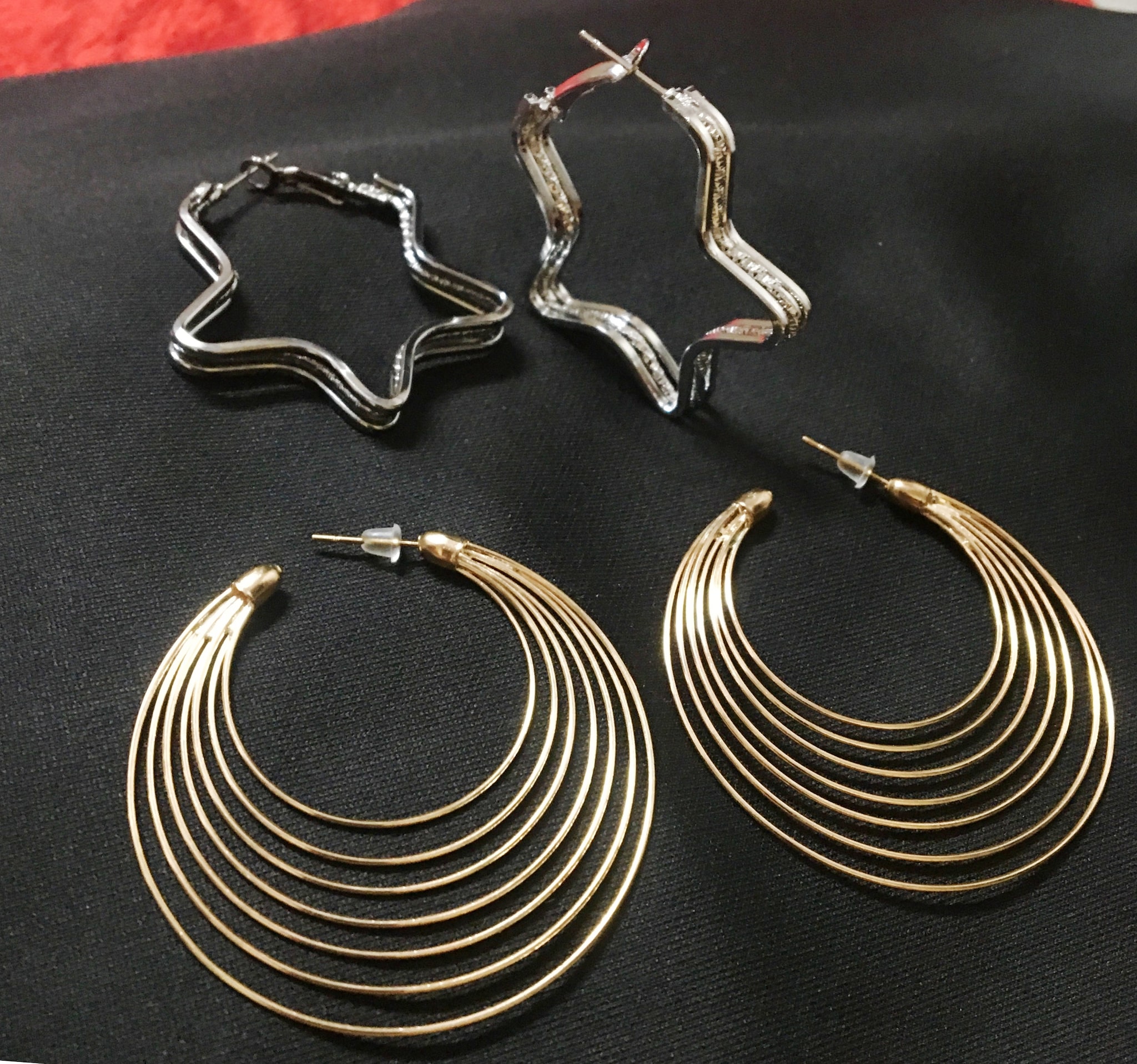 

SparkEve Combo Pack of Gold and Silver Chandbaali For Women and Girls