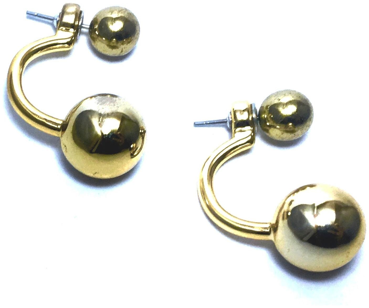 

SparkEve sylish detachable stud danglers gold