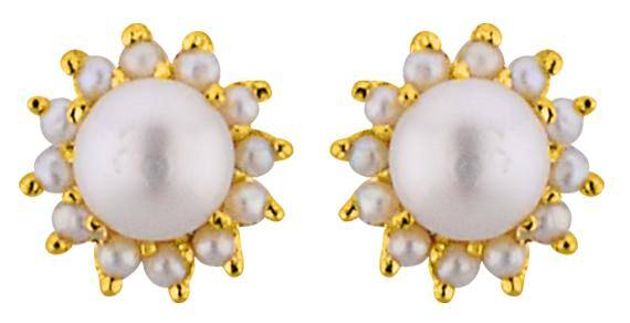 Sri Jagdamba Pearls speculate Studs