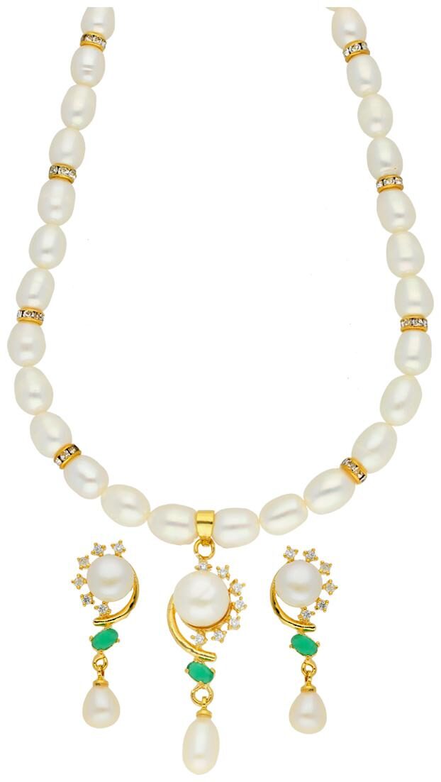 

Sri Jagdamba Pearls Breeziness Pearl Necklace