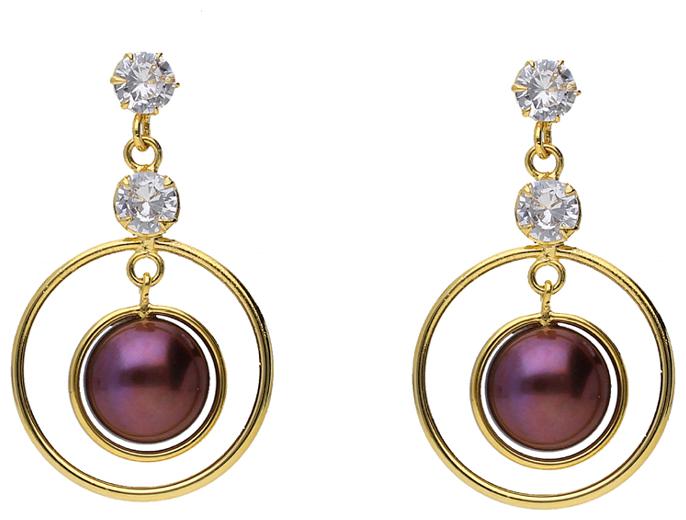 

SRI JAGDAMBA DEALER Aaravi Pearl Earrings