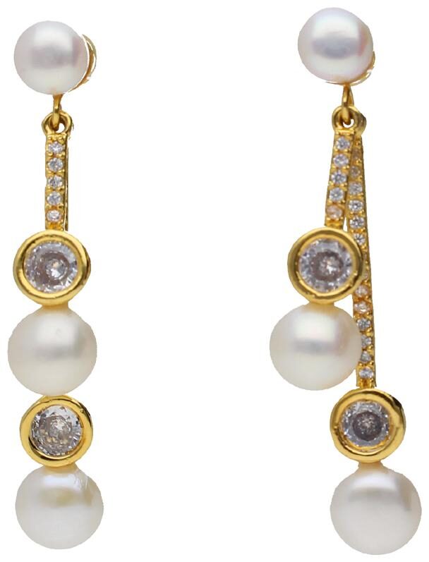 

SRI JAGDAMBA DEALER yssa Pearl Hangings