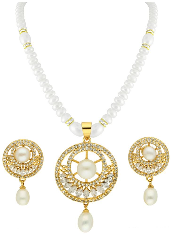 

Sri Jagdamba Pearls Necklaces Neck Pieces Sets Women Alloy