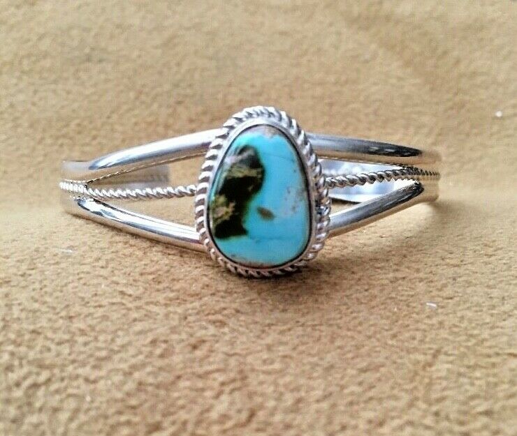 

Sterling Silver 925 Turquoise Cuff Bracelet