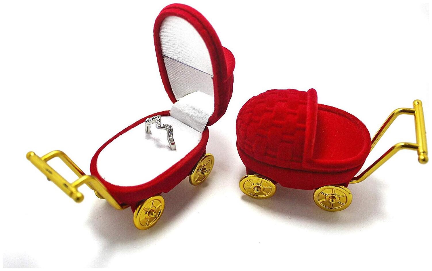 

Stroller Ring Box Organizer Jewelry ( 1 pc ) Without Ring