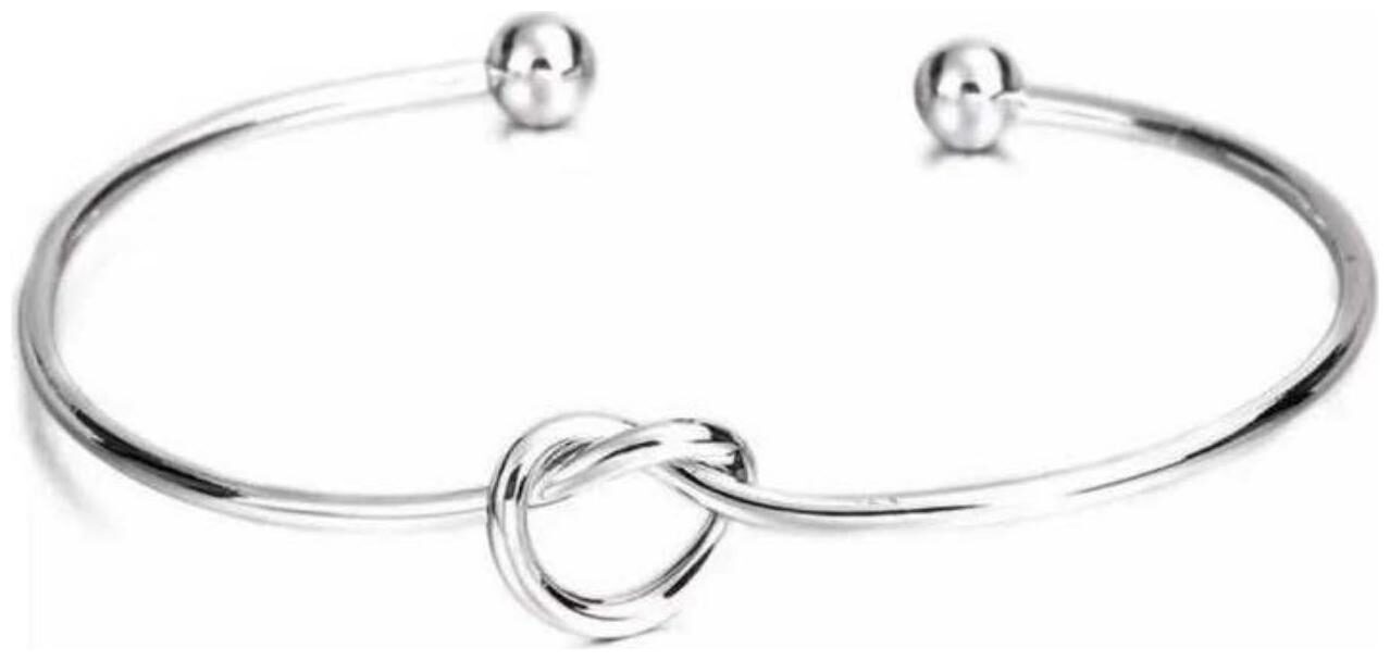 

STYLISH TEENS Knot Design Letter Bracelet for Women Girls