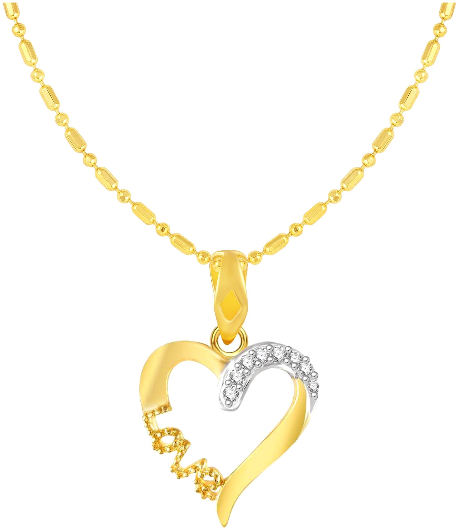 

Sukai Jewels Star Single Solitaire Rhodium Plated Alloy Brass Cubic Zirconia Pendant with Chain for Women Girls