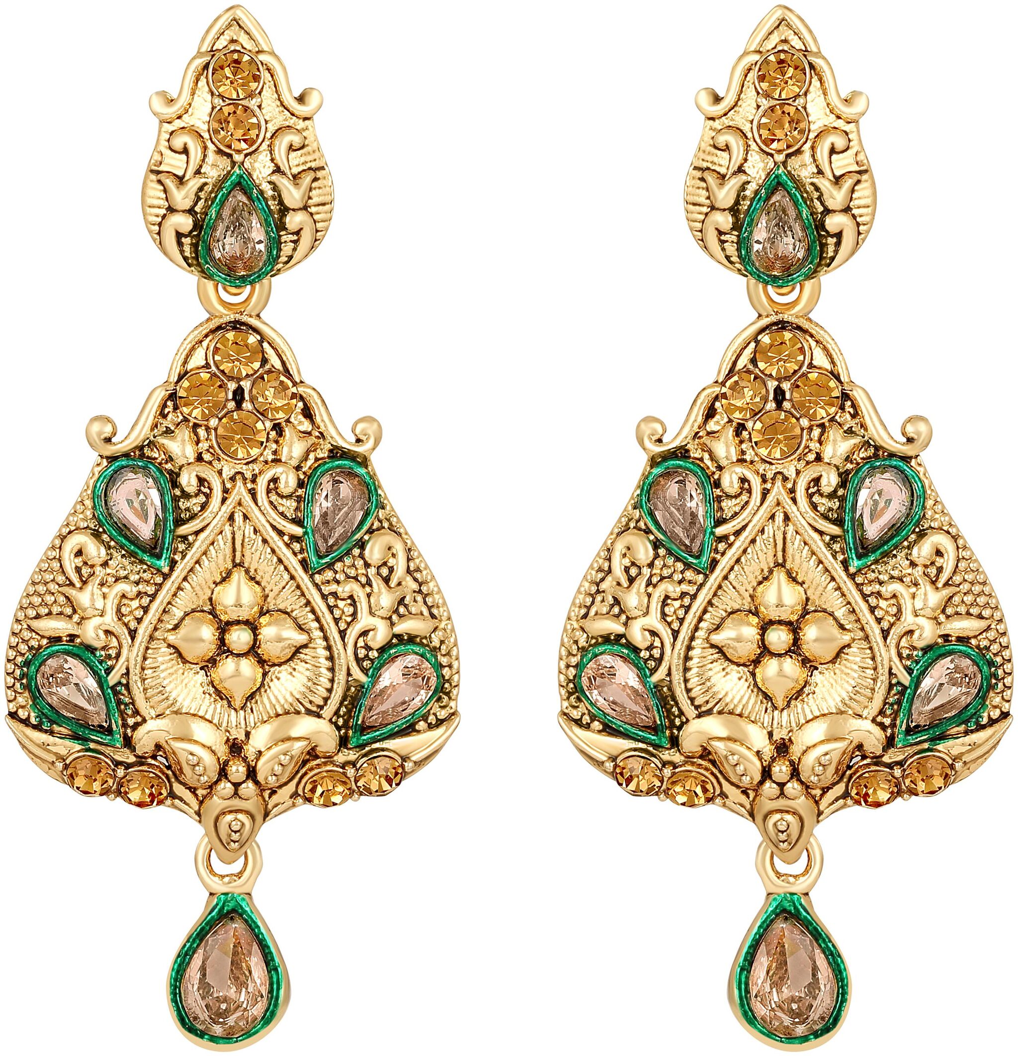 

Sukai Jewels Traditional Gold Plated Earring For Women and Girls
