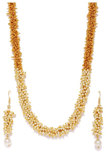 

Sukkhi Adorable Gold Plated Bajari Neckalce Set for Women