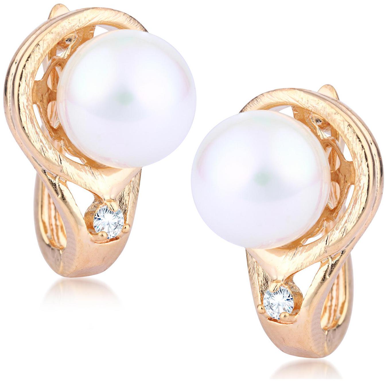 

Sukkhi Amazing Gold Plated Round shaped Stud earring for women