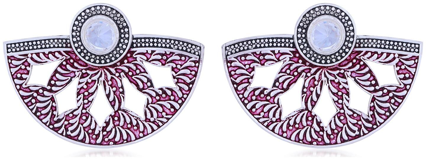 

Sukkhi Amazing Oxidised Mint Collection Stud Earring For Women