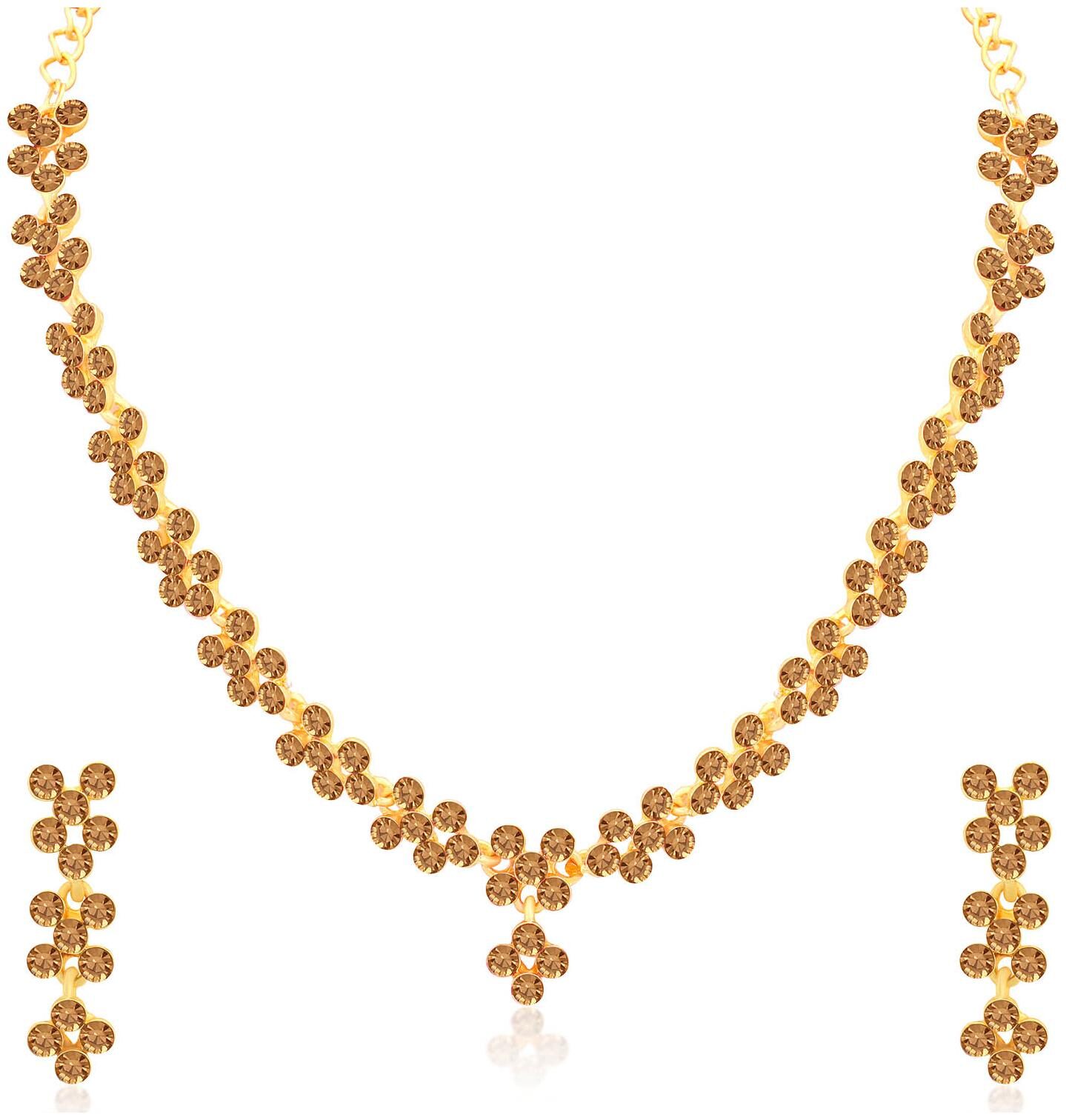 

Sukkhi Astonish LCT Gold Plated Necklace Set for Women
