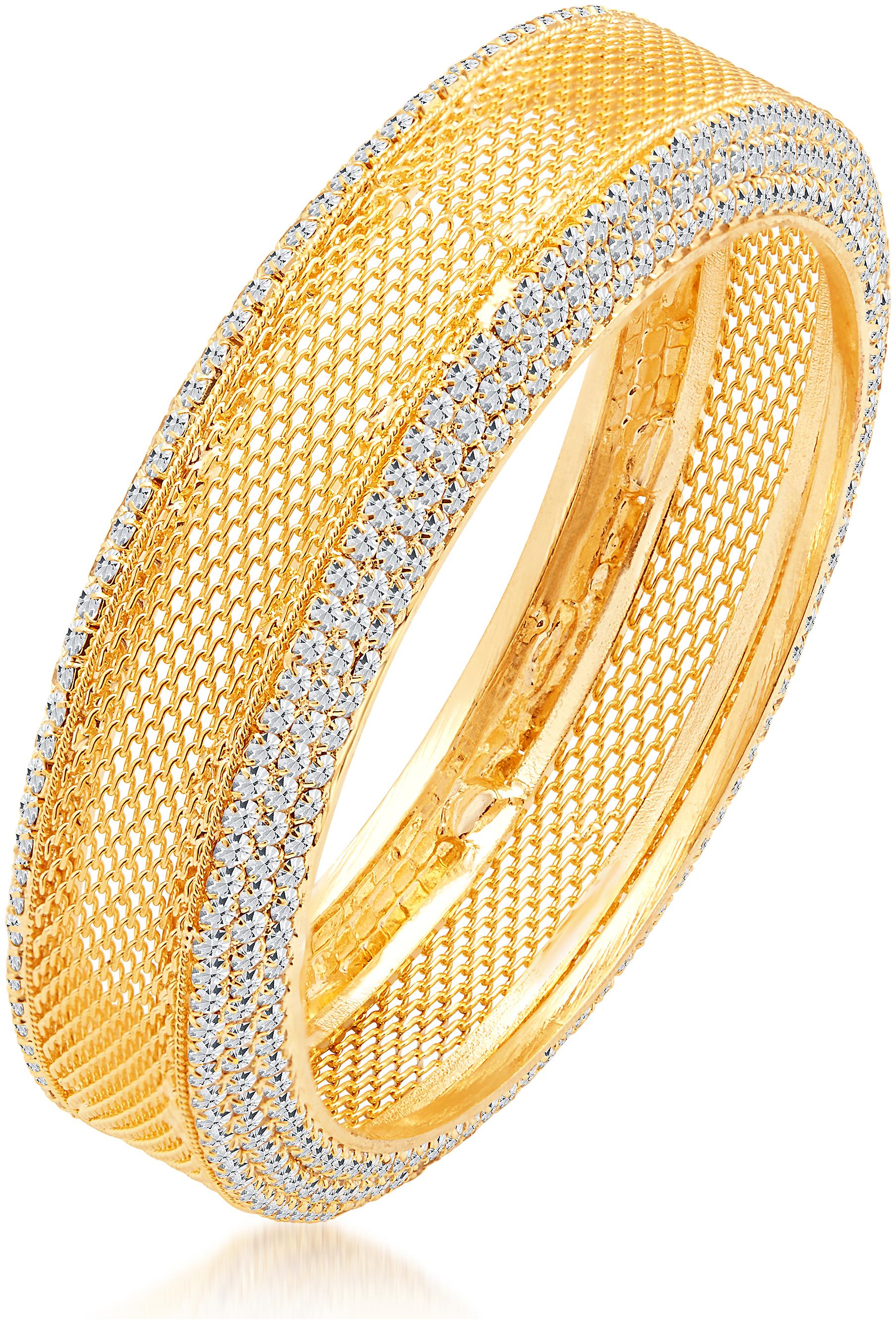 

Sukkhi Astonishing Gold Plated Ad Kada