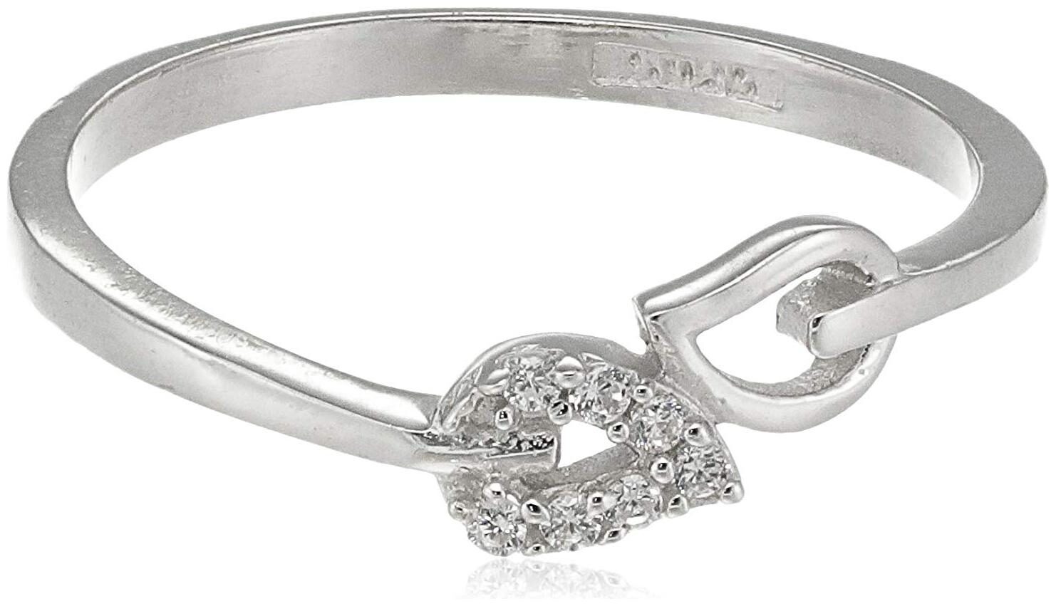 

Sukkhi Awesome Silver Plated Leafy Ring For Women