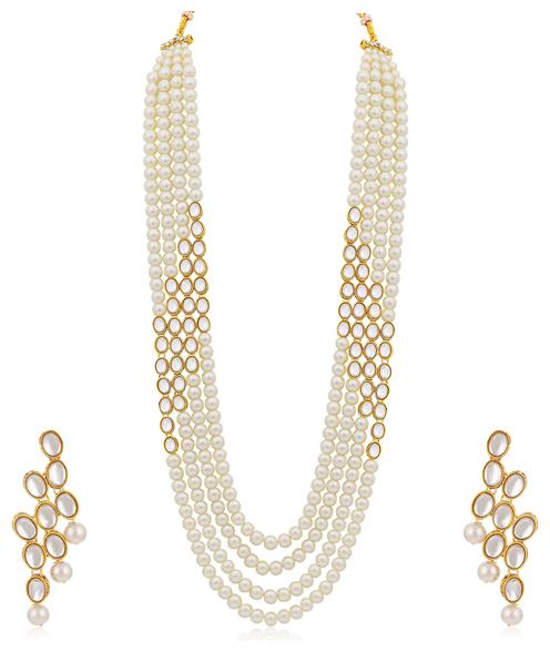 

Sukkhi Brilliant Gold Plated Necklace Set for Women