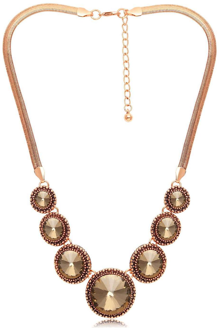 

Sukkhi Brilliant Gold Plated Round Shaped Necklace for Women