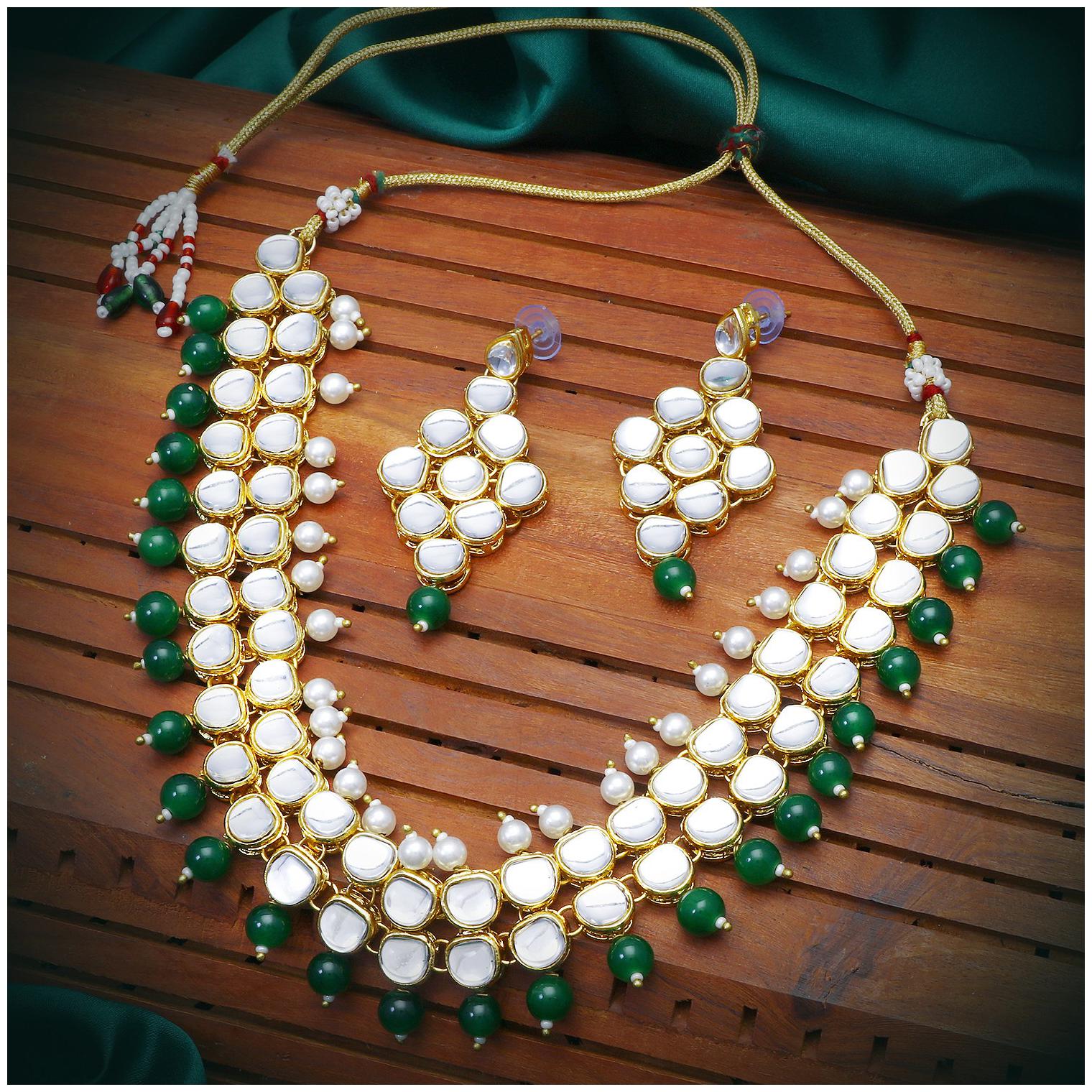 

Sukkhi by Sukkhi Trendy Gold Plated Necklace Set for Women