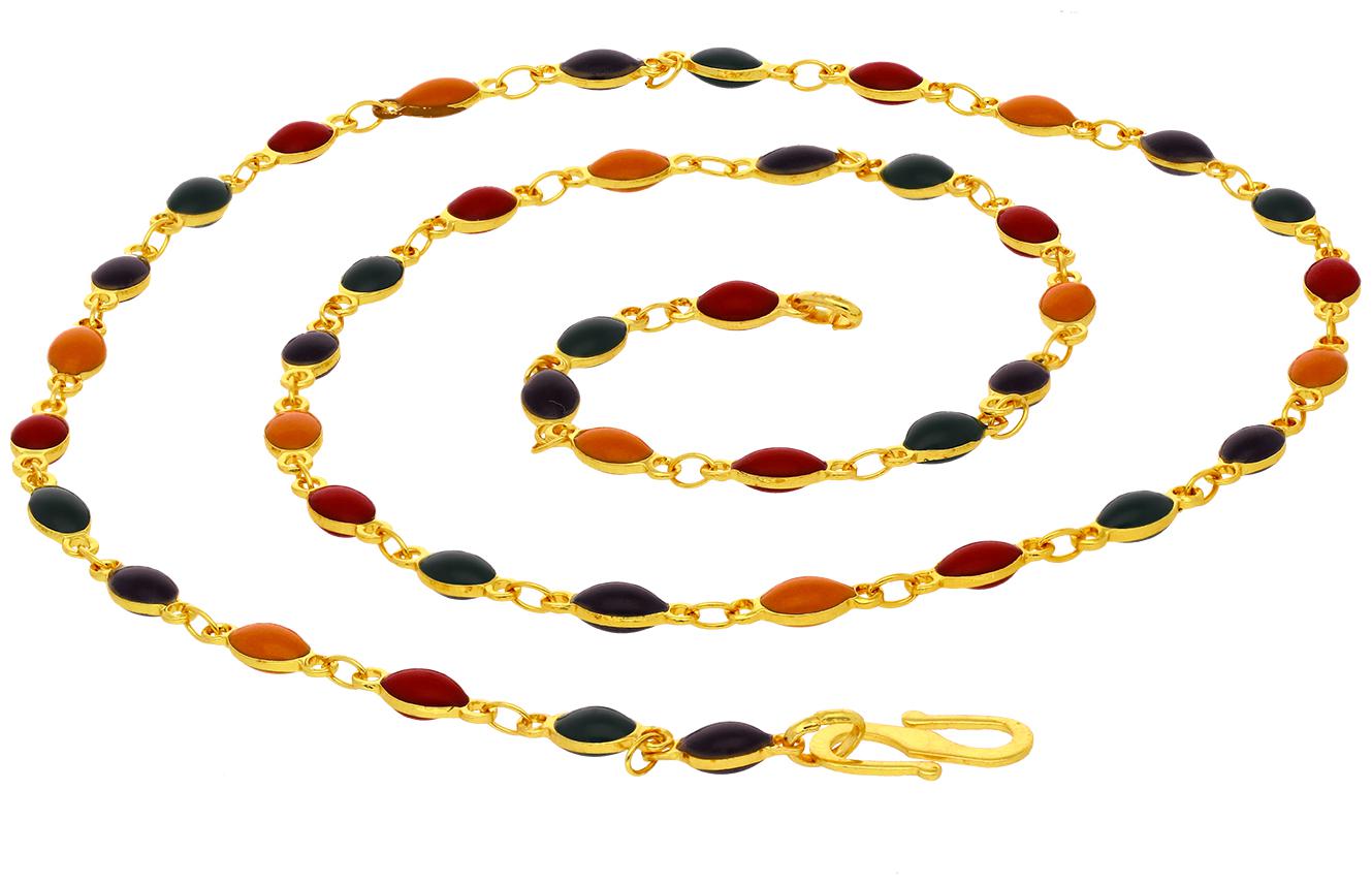 

Sukkhi Classic Gold Plated Unisex chain