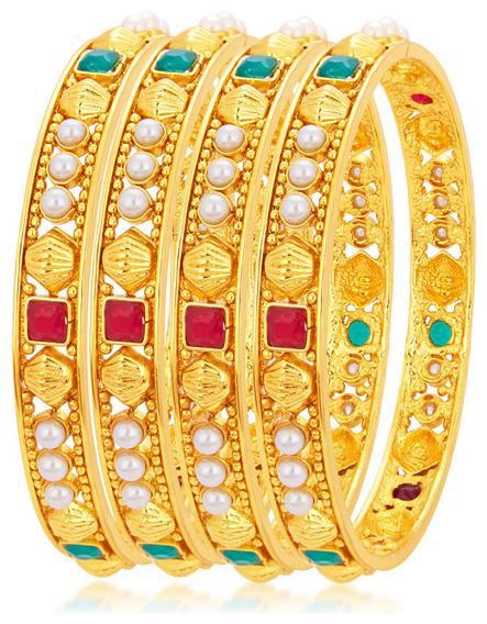 

Sukkhi Classy Gold Plated Bangle For Women