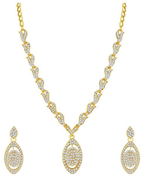 

Sukkhi Classy Gold Plated Necklace Set For Women