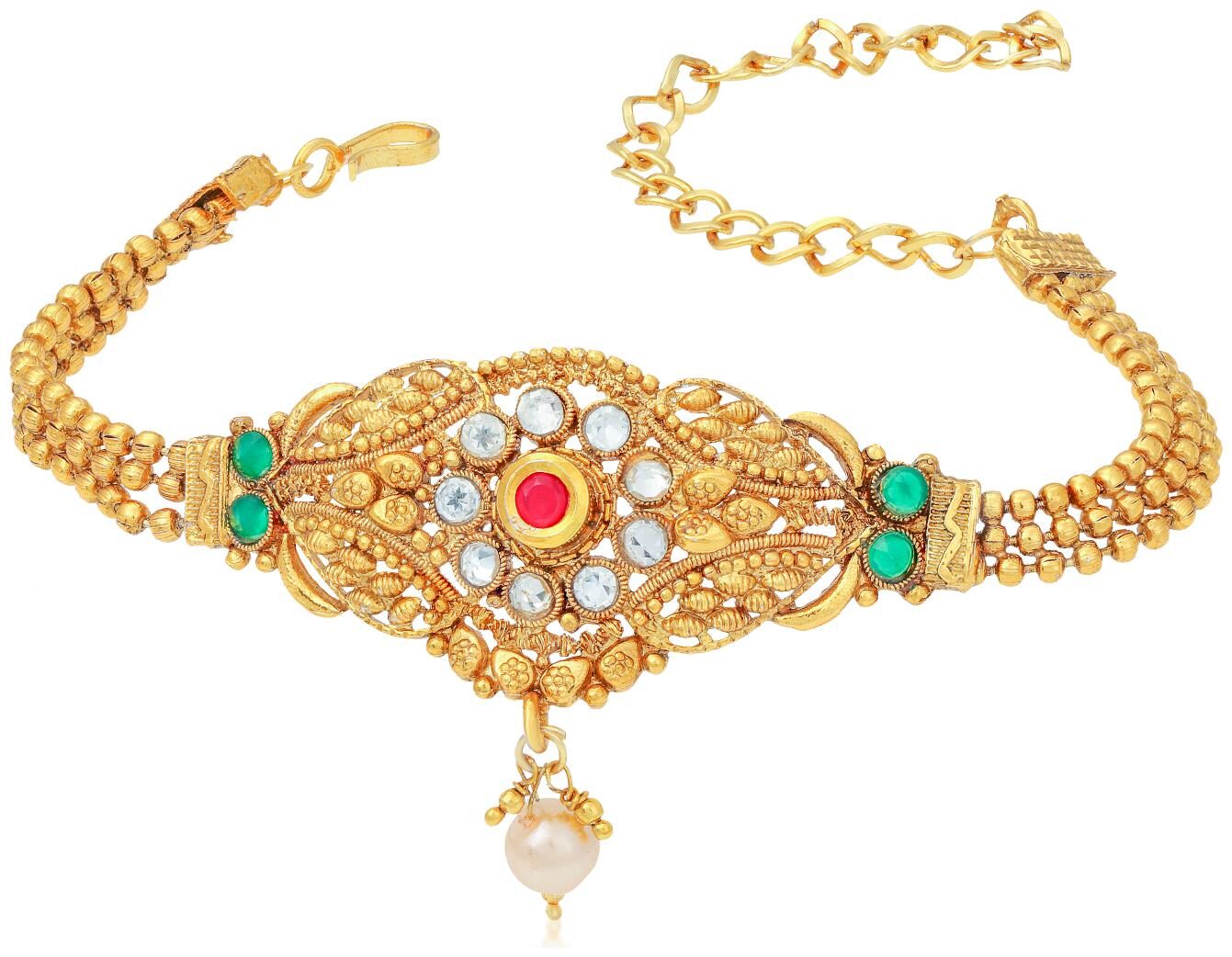 

Sukkhi Classic Gold Plated Bajuband for Women