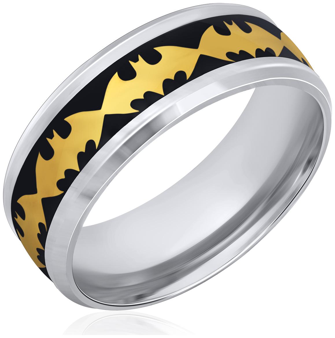 

Sukkhi Cluster Batman Rhodium Plated Gents Ring for Men