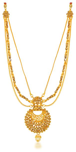 

Sukkhi Delightful Collar Gold Plated Necklace for Women