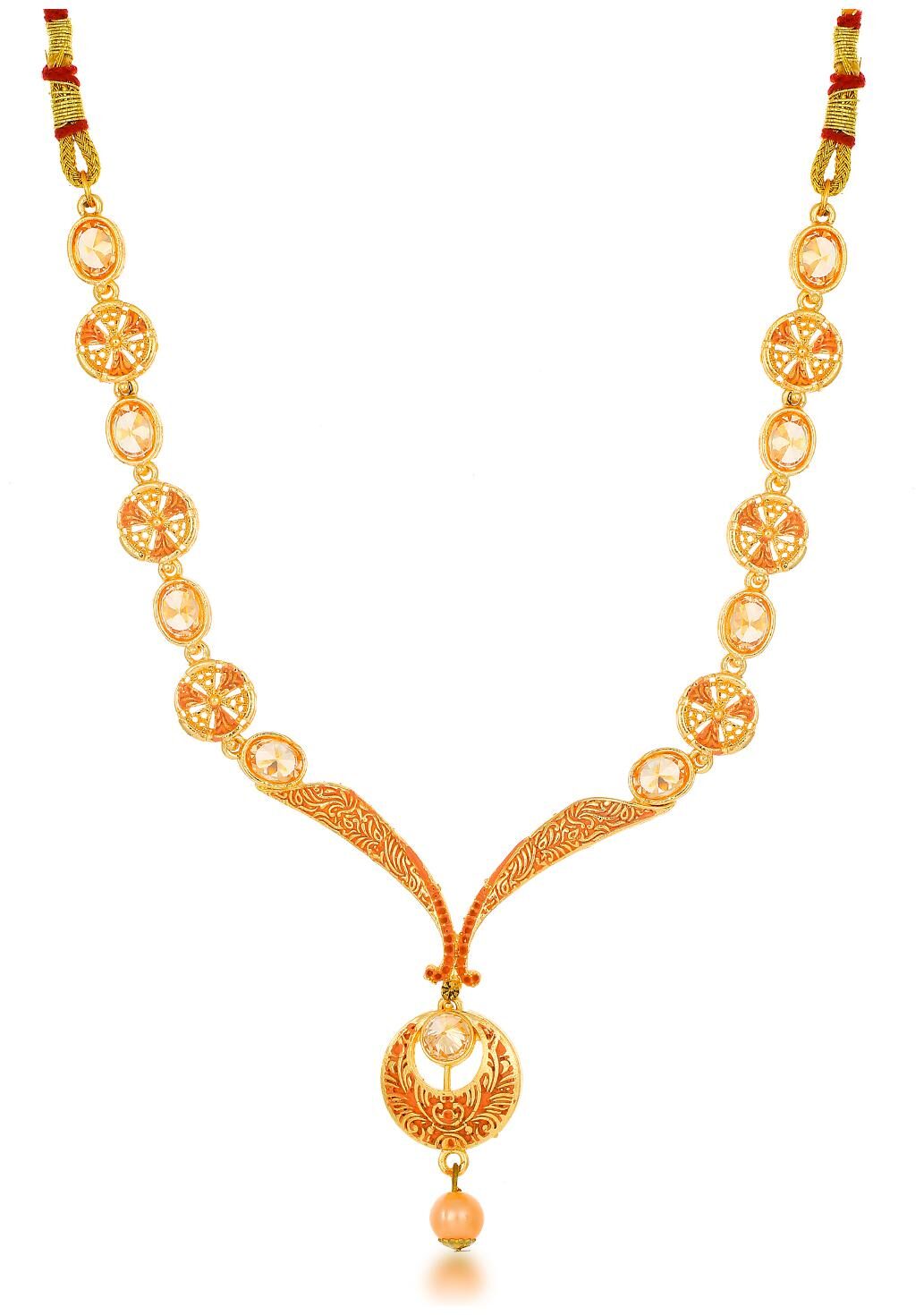 

Sukkhi Designer Choker Gold Plated Necklace for Women