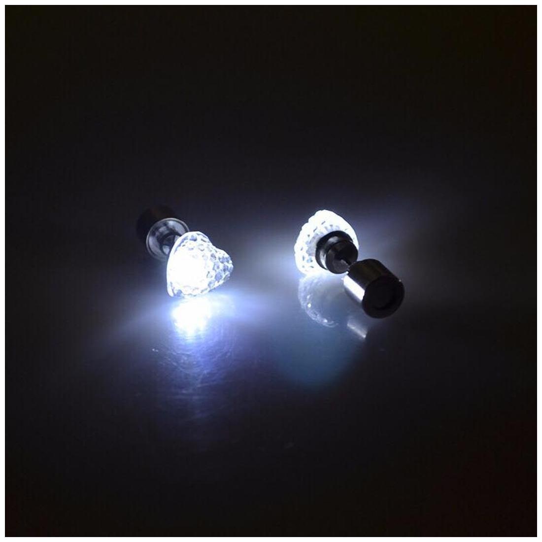

Sukkhi Elegant Heart Shaped LED Colorful Party Dance Women Stud Earring