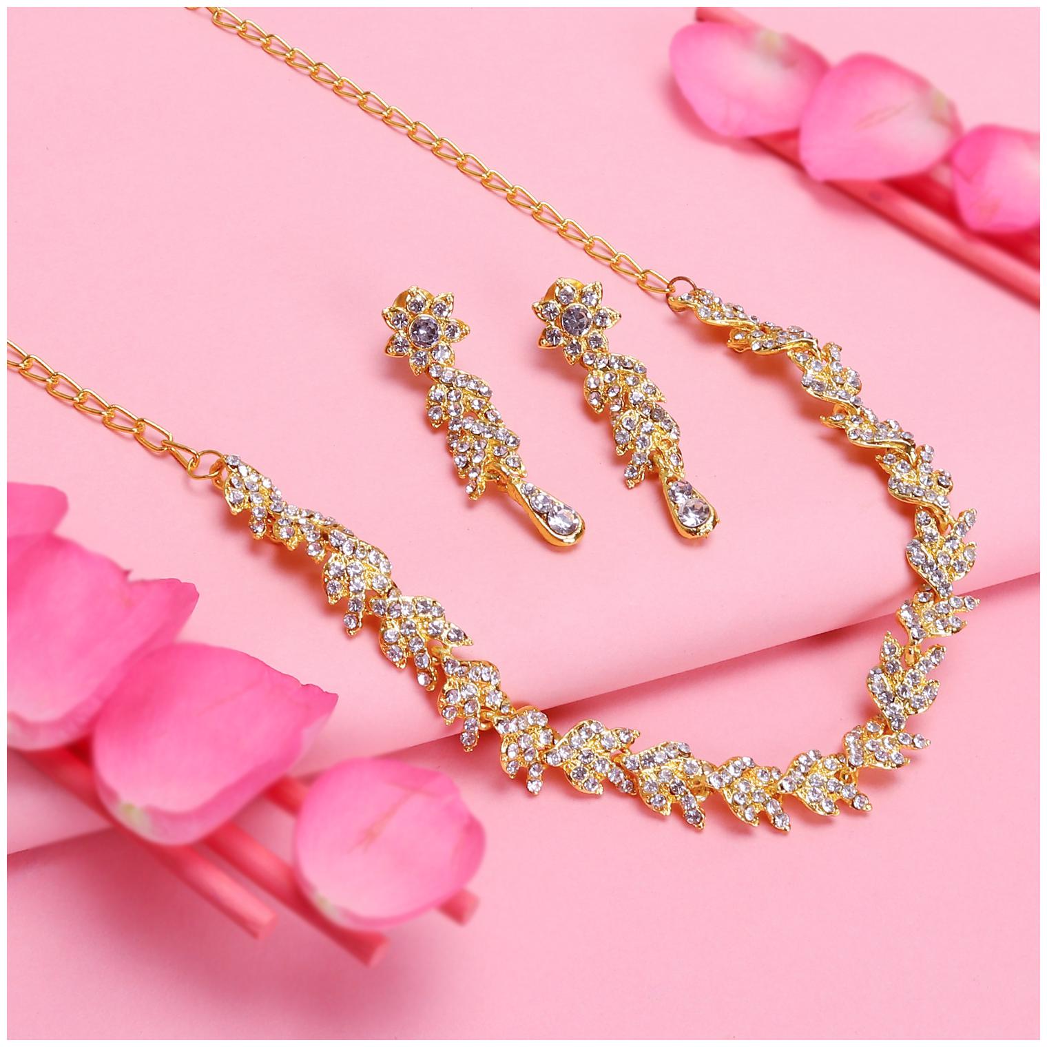 

Sukkhi Exclusive Gold Plated Necklace Set For Women