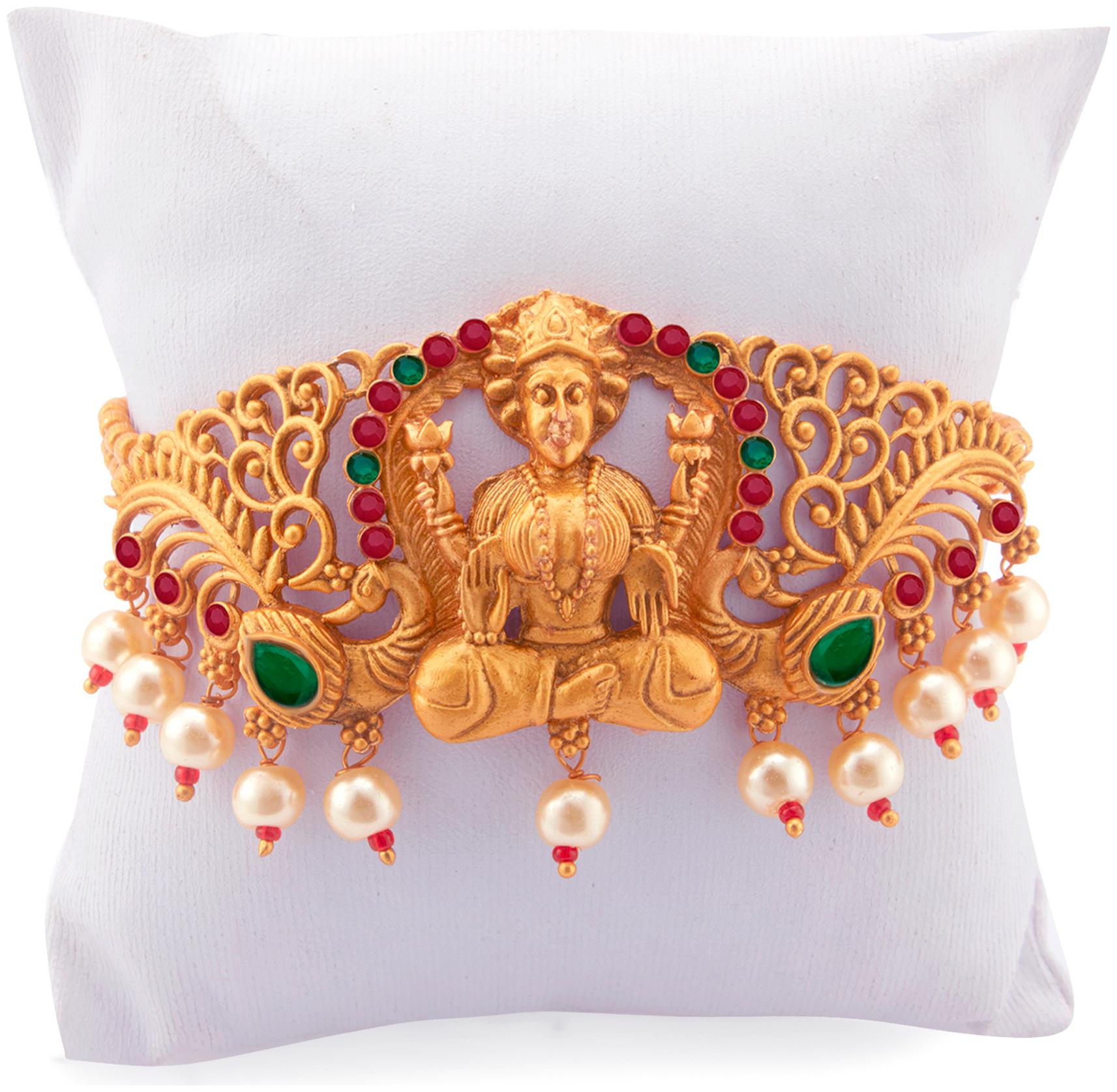 

Sukkhi Exotic Gold Plated Pearl Bajuband for Women