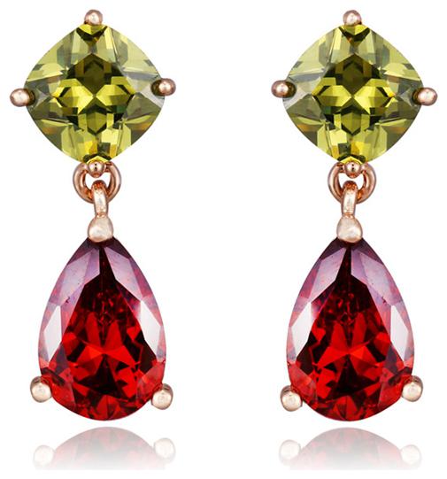 

Sukkhi Exquisite Pear Crystal Rhodium Plated Earring for Women