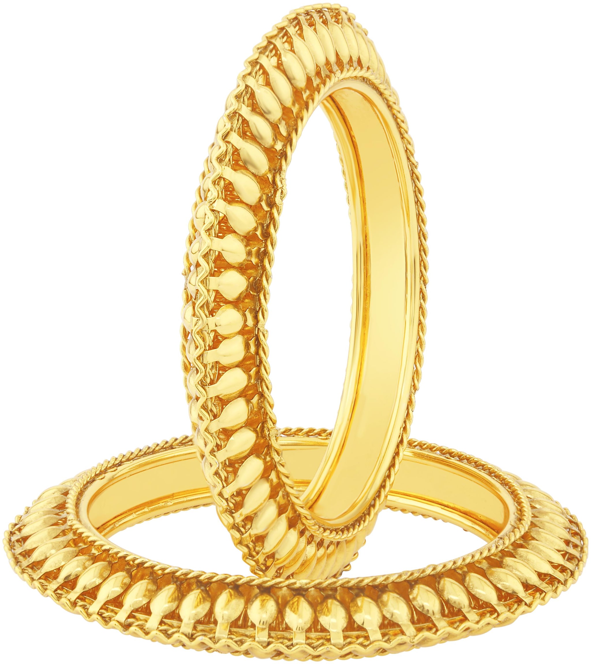 

Sukkhi Eye-Catchy Gold Plated Bangles For Women Set Of 2