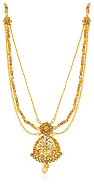 

Sukkhi Fabulous Collar Gold Plated Necklace for Women