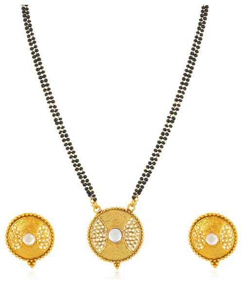 

Sukkhi Fashionable Gold Plated Mangalsutra for Women