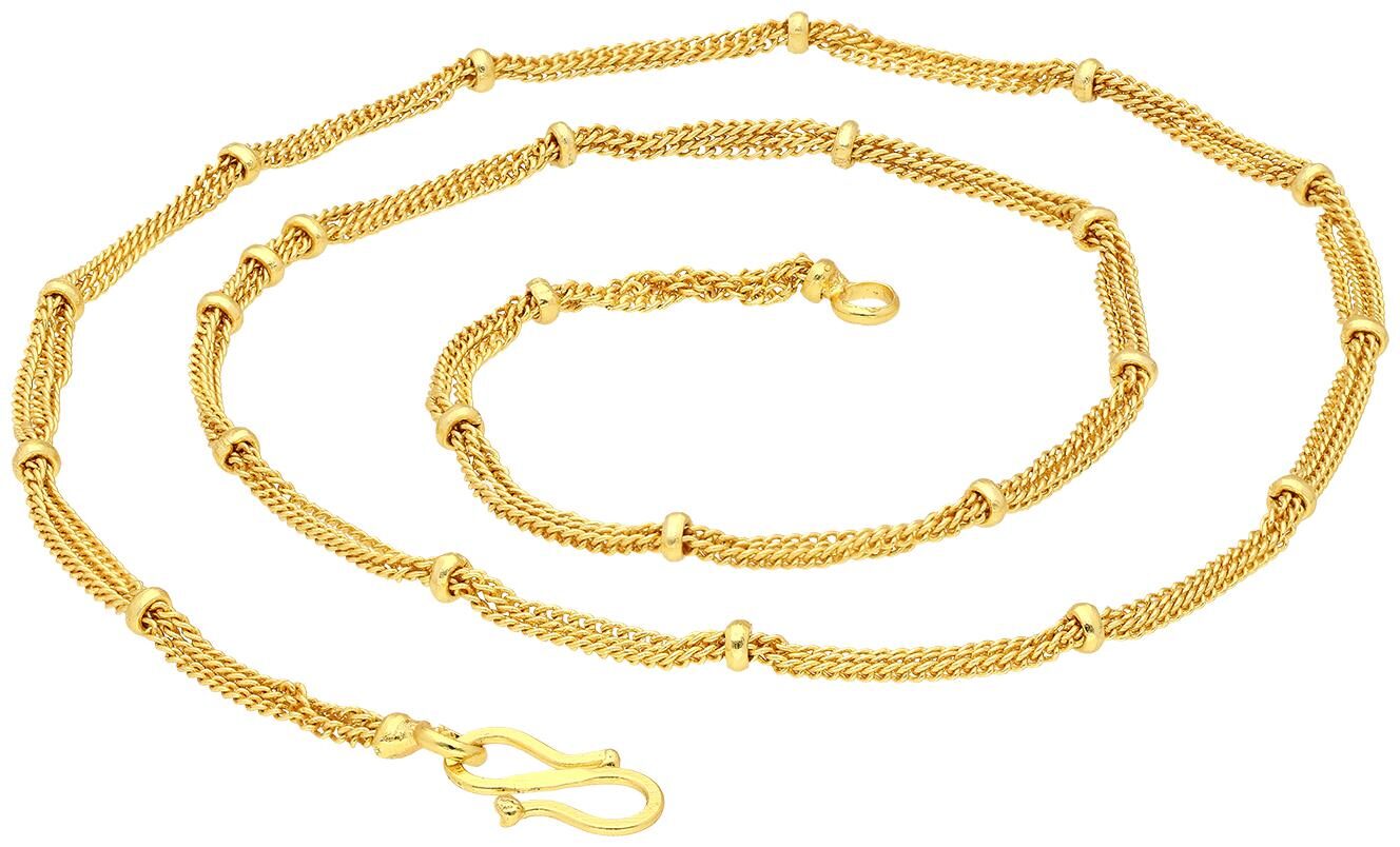 

Sukkhi Glorious Gold Plated Unisex Snake chain