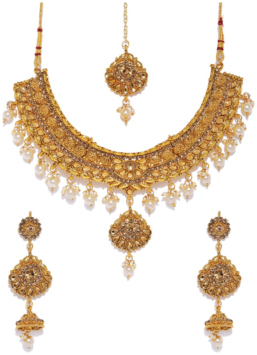 

Sukkhi Gold Plated LCT necklace Set