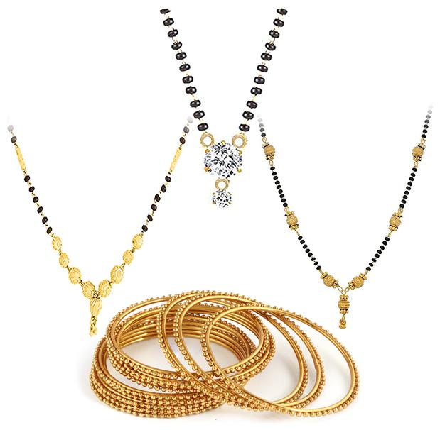 

Sukkhi Gold Alloy Mangalsutra Set For Women