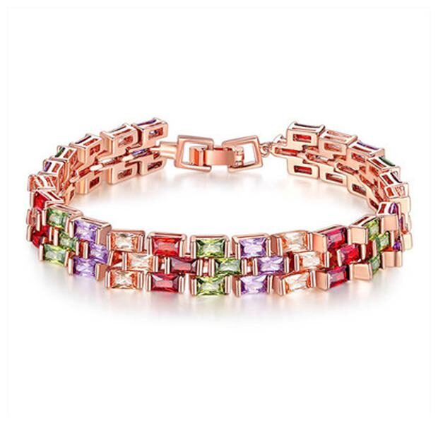 

Sukkhi Gold Alloy Link Bracelet For Women