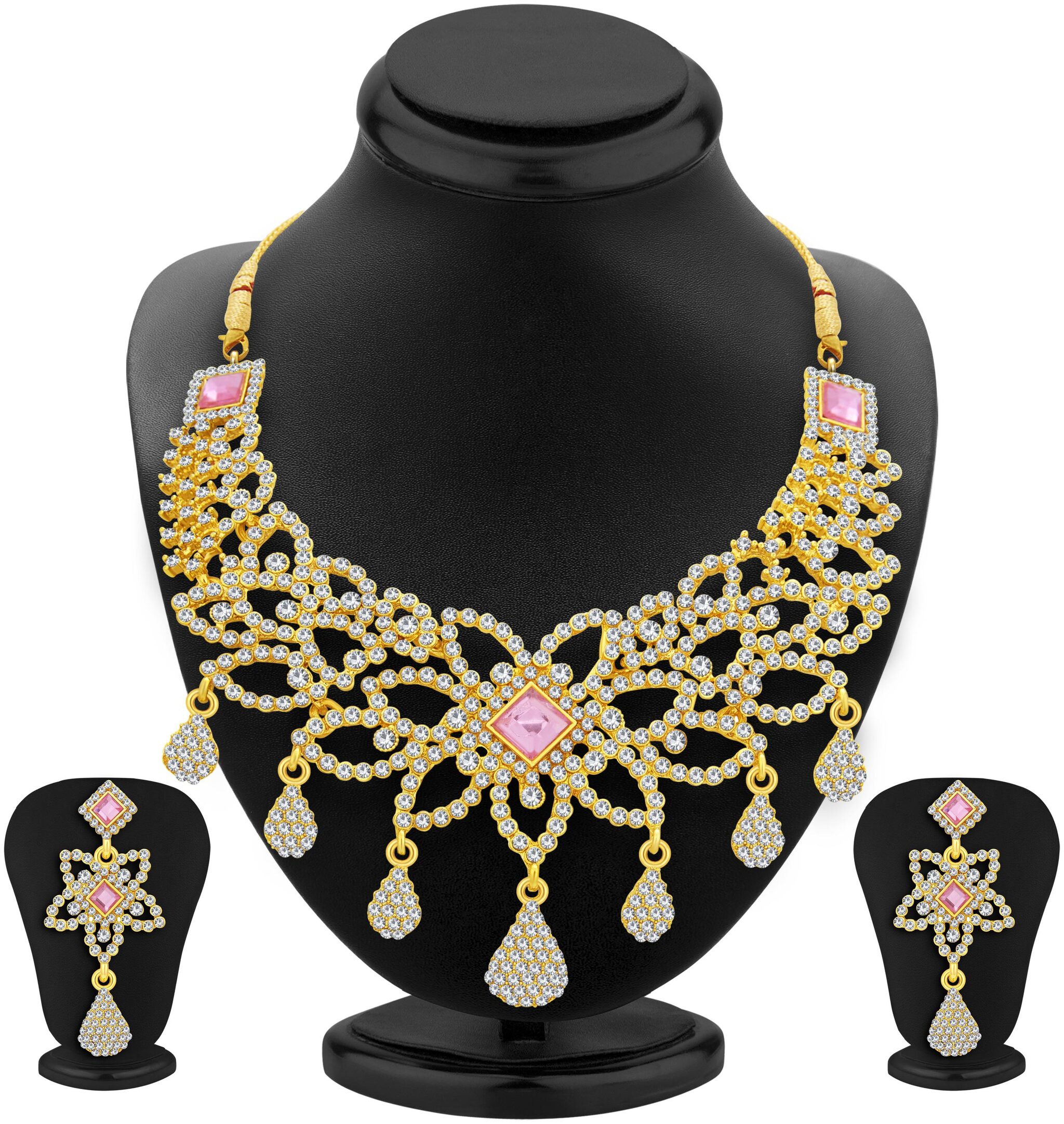 

Sukkhi Gold Necklace Set For Women