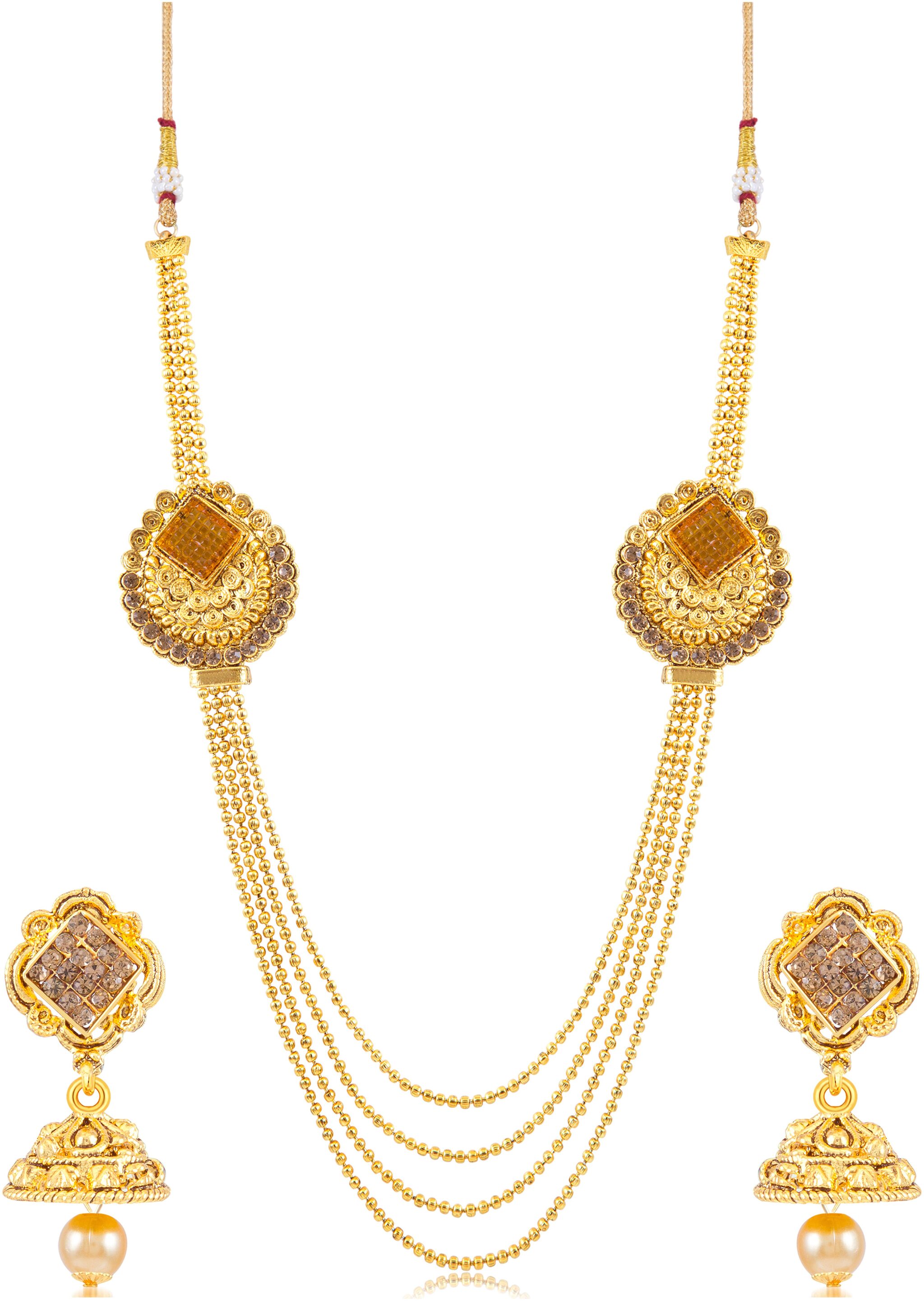 

Sukkhi Gold Necklace Set For Women