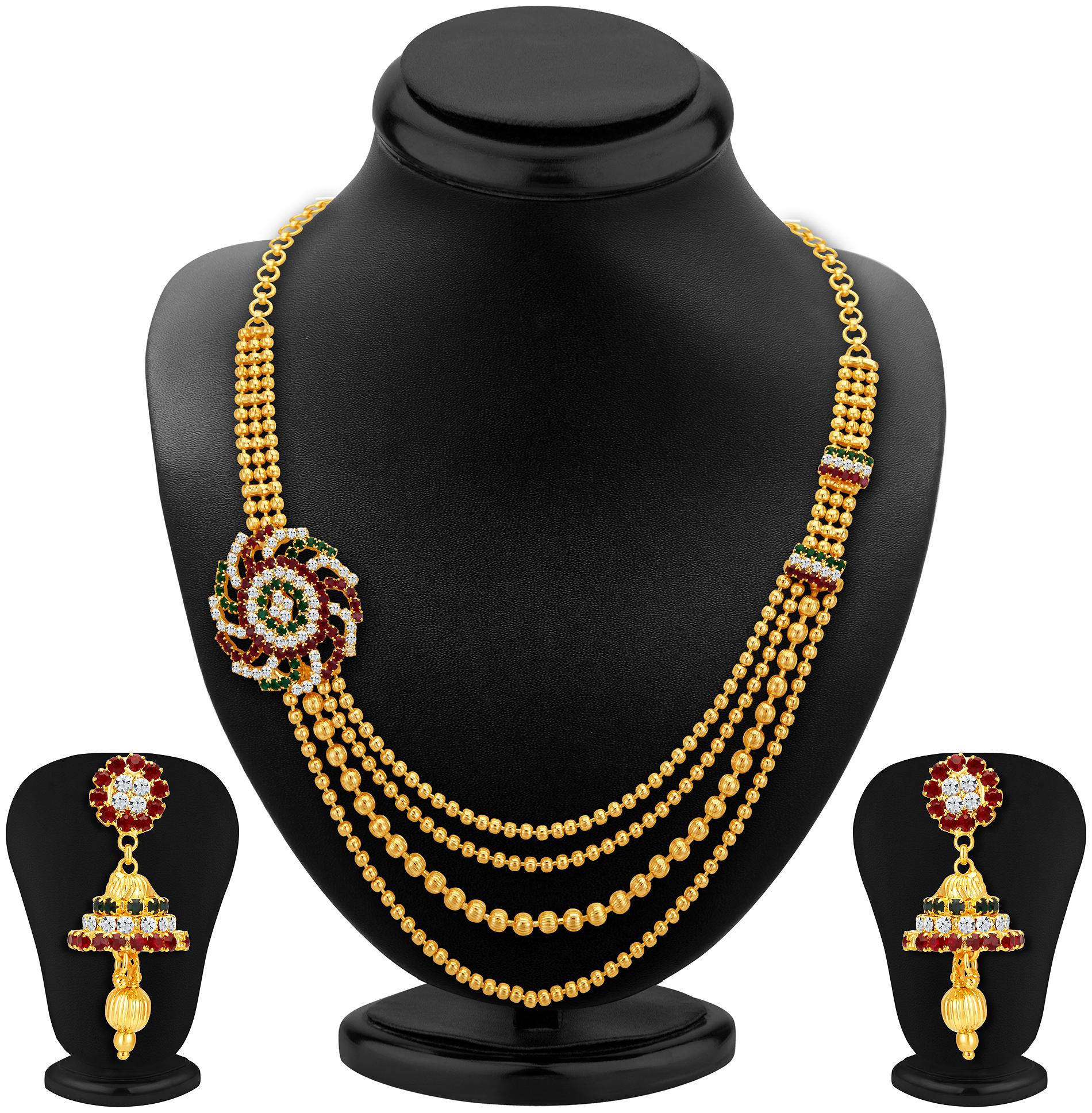 

Sukkhi Gold Necklace Set For Women