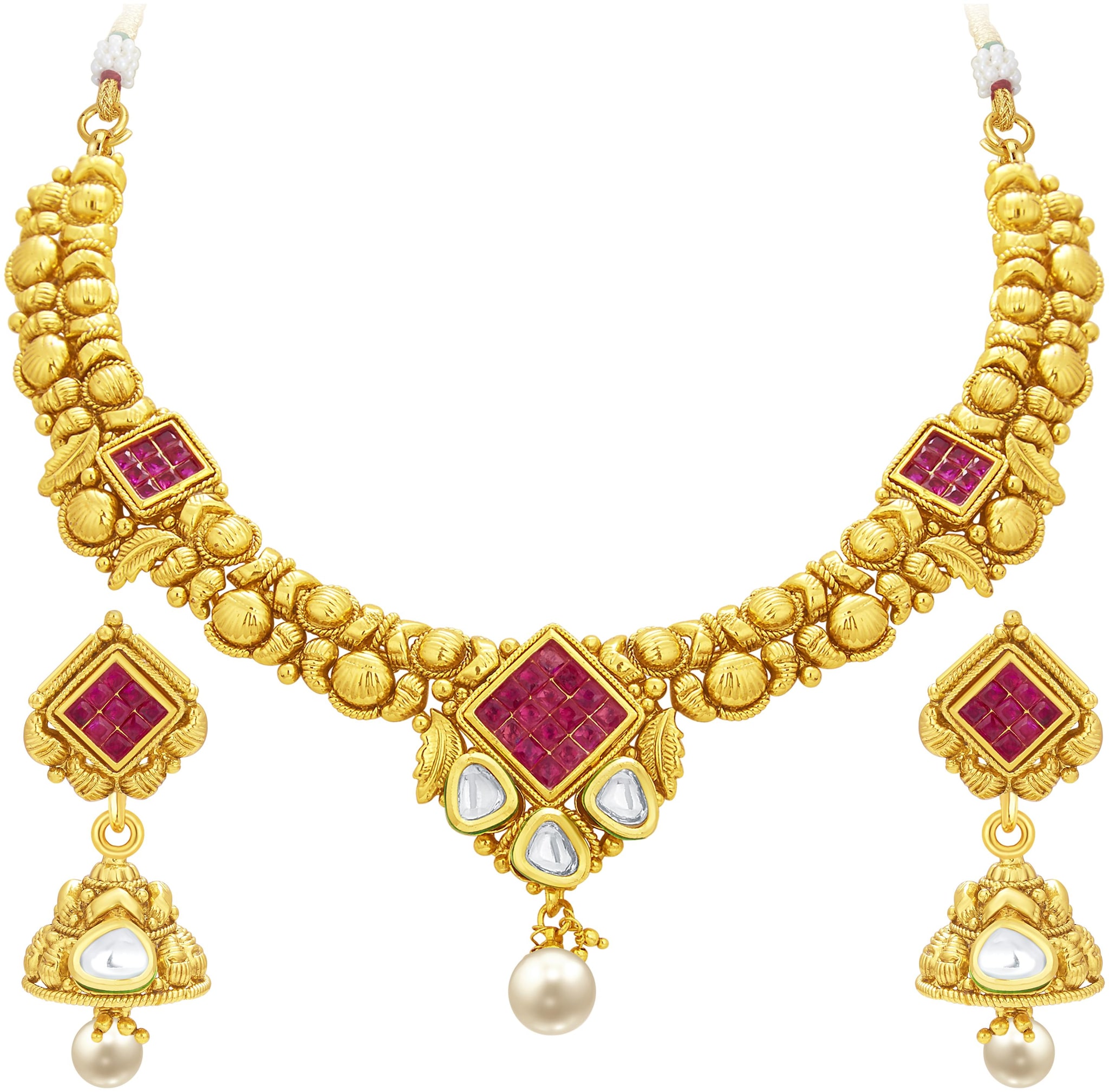 

Sukkhi Gold Necklace Set For Women