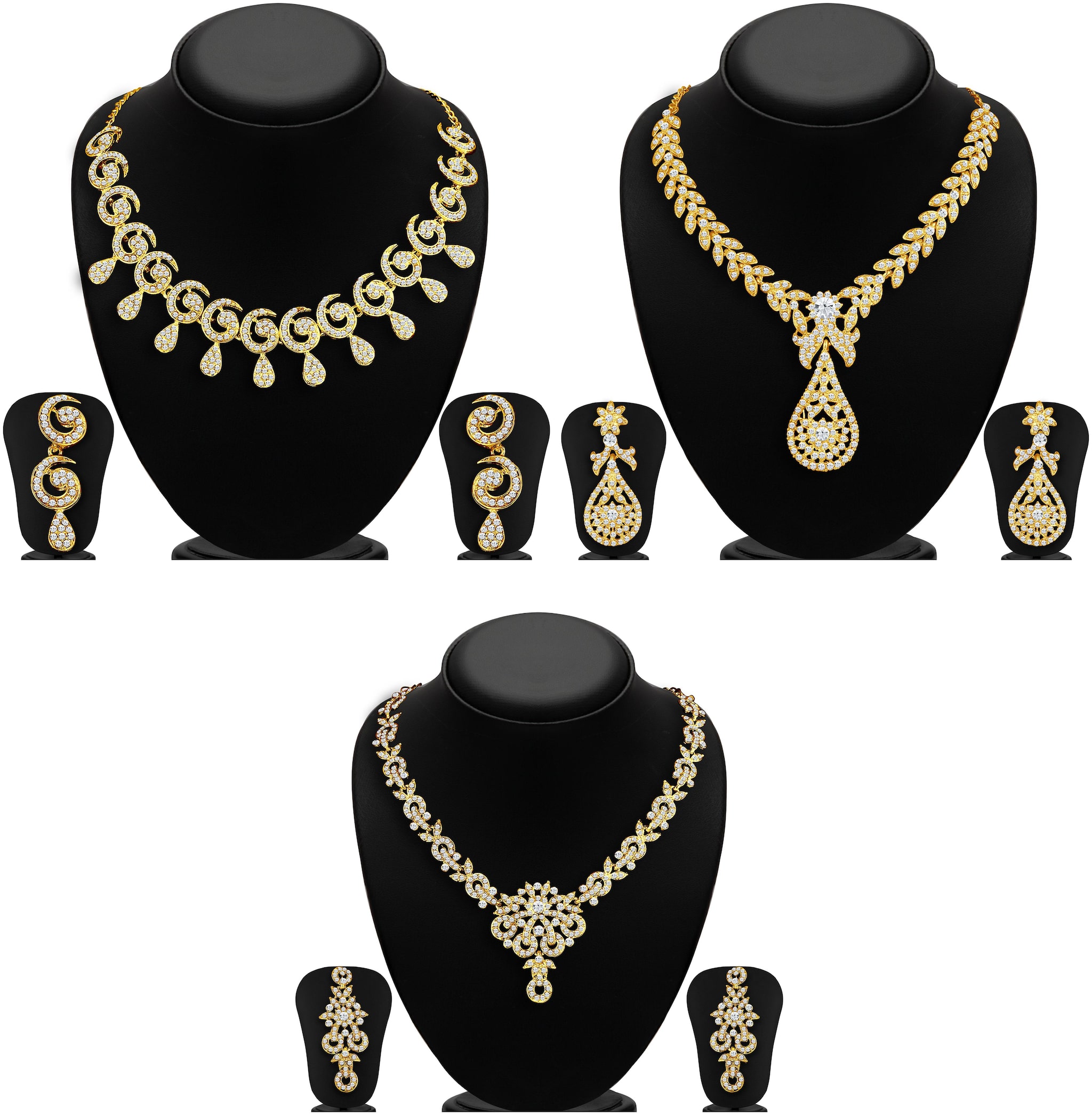 

Sukkhi Gold Necklace Set For Women