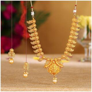 Sukkhi Gorgeous Gold Plated Necklace Set For Women